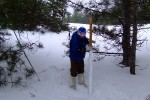 Лыжный поход выходного дня по Цюрупинскому лесу 20 декабря 2009