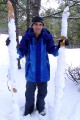 Лыжный поход выходного дня по Цюрупинскому лесу 20 декабря 2009