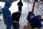 Лыжный поход выходного дня по Цюрупинскому лесу 20 декабря 2009
