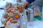 Лыжный поход выходного дня по Цюрупинскому лесу 20 декабря 2009
